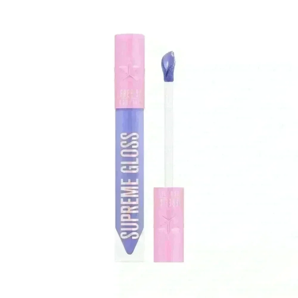 Jeffree Star cosmetics Supreme Gloss in the color No Apologies Neon purple-blue